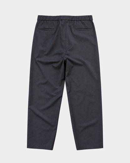 Anthrazitfarbene Stretch-Wollhose