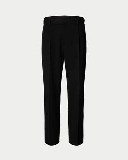Pantaloni loose fit in tessuto stretch