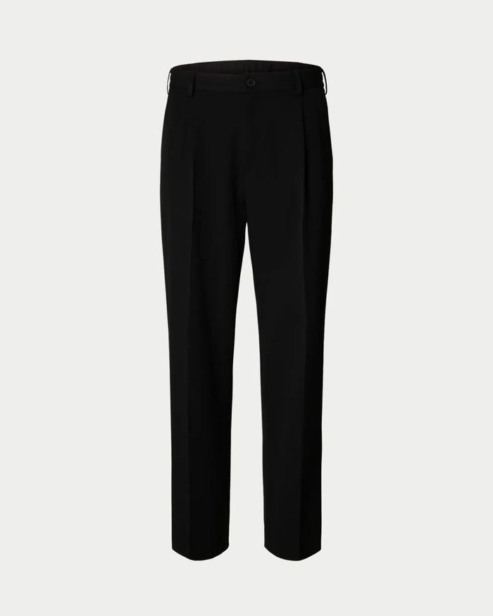 Pantaloni loose fit in tessuto stretch