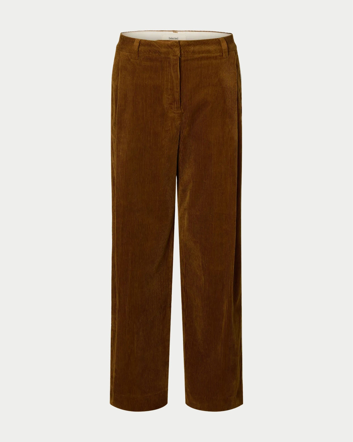 Pantaloni relaxed in velluto a coste