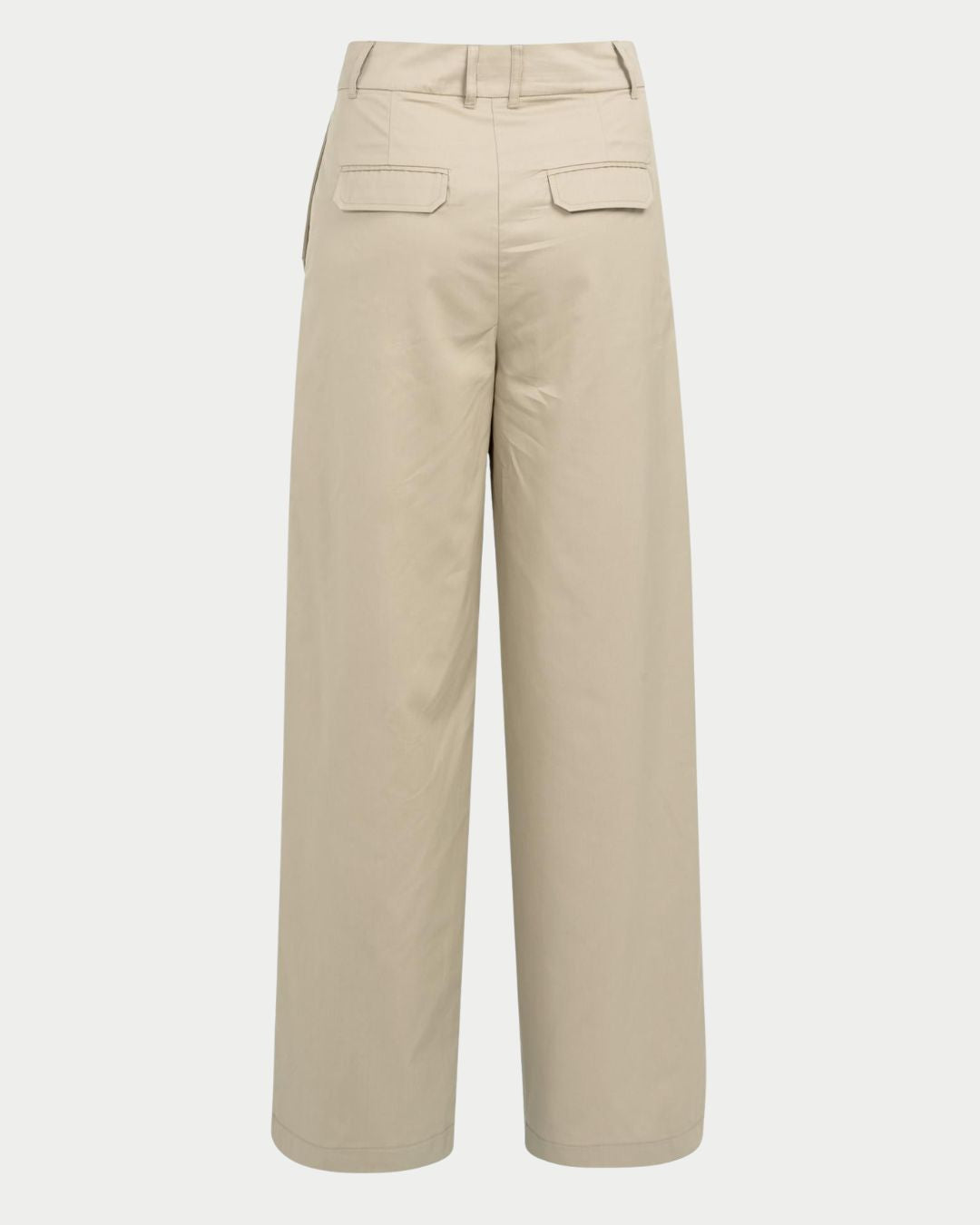 Pantaloni cargo a gamba ampia con pieghe – L32