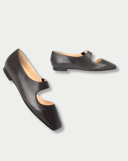 Ballerina nappa Chocolate