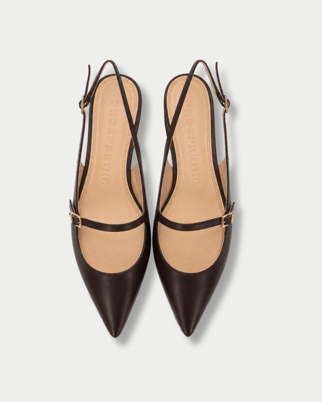 Slingback Nappa Chocolate