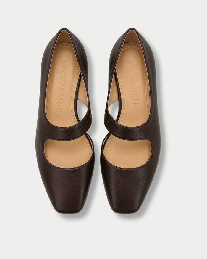 Ballerina nappa Chocolate