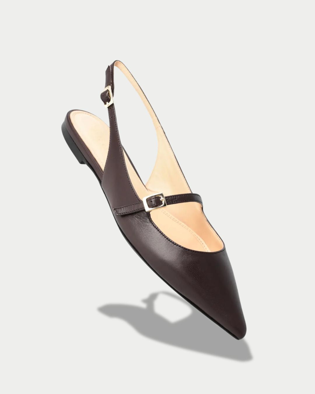 Slingback Nappa Chocolate