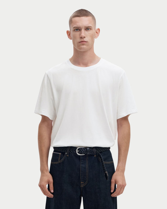 T-shirt girocollo a maniche corte regular fit