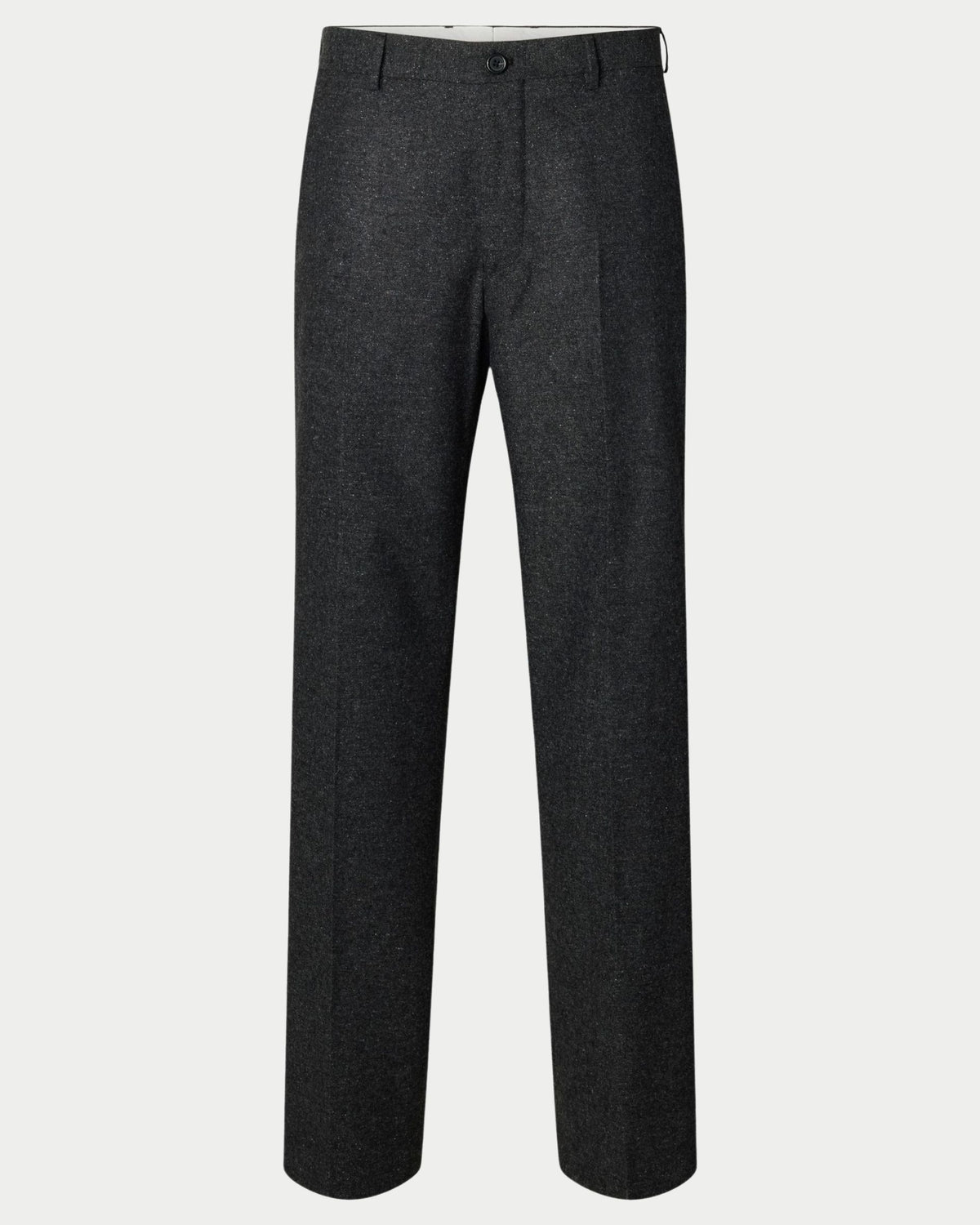 Loose-Fit-Hose aus strukturiertem Wollgemisch