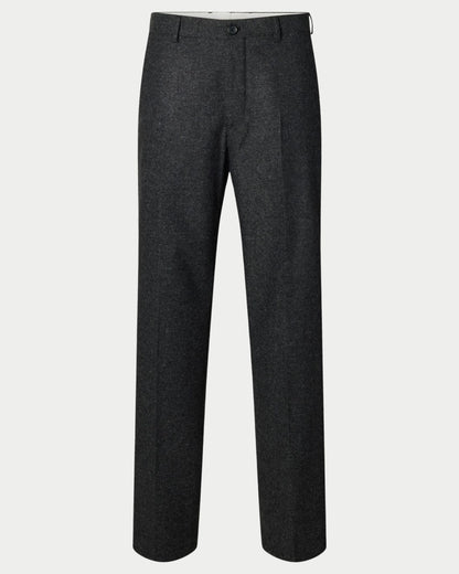 Loose-Fit-Hose aus strukturiertem Wollgemisch