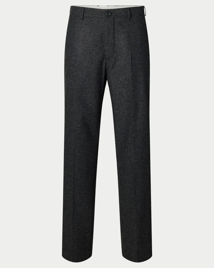 Loose-Fit-Hose aus strukturiertem Wollgemisch