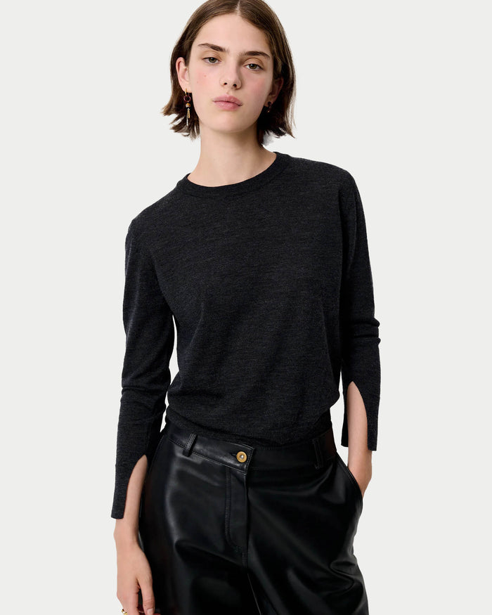 Teshima crew neck jumper