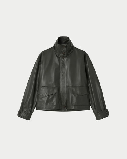 Alvann Lederjacke