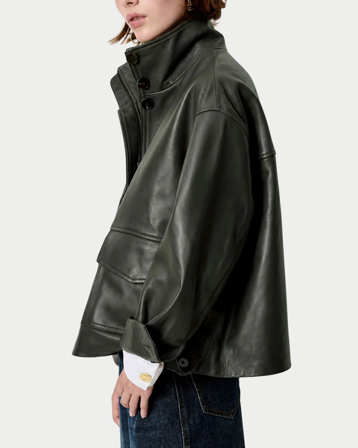 Alvann Lederjacke