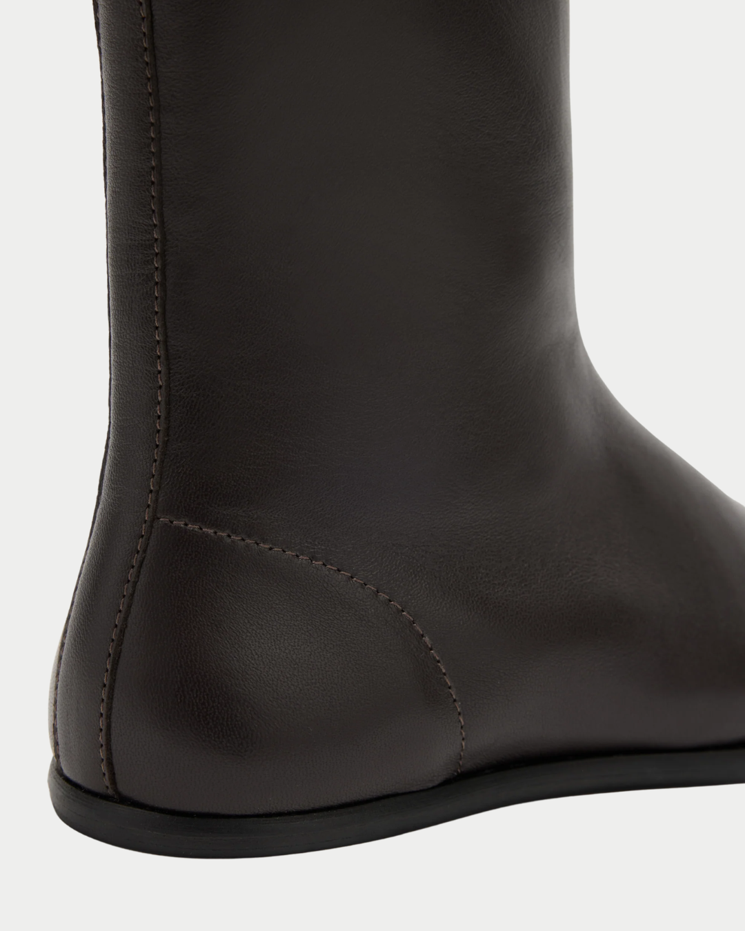 Stivaletti Cosma flat in pelle