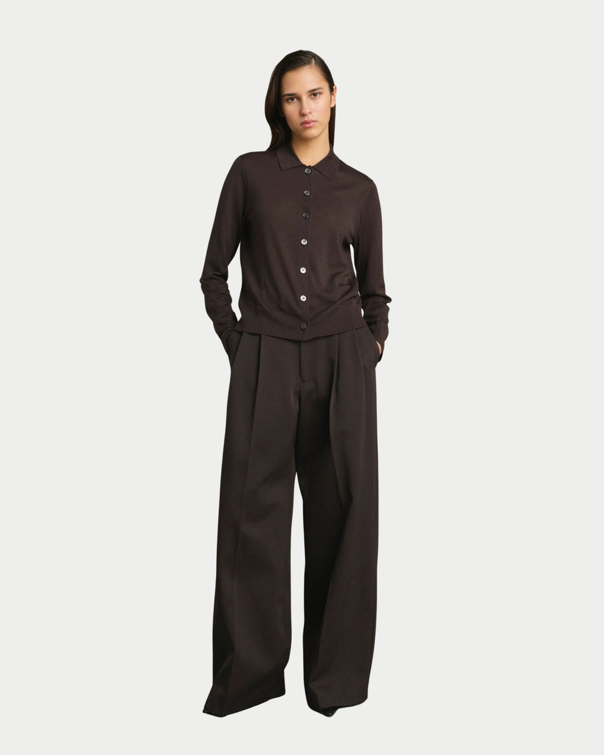 Hailey polo cardigan
