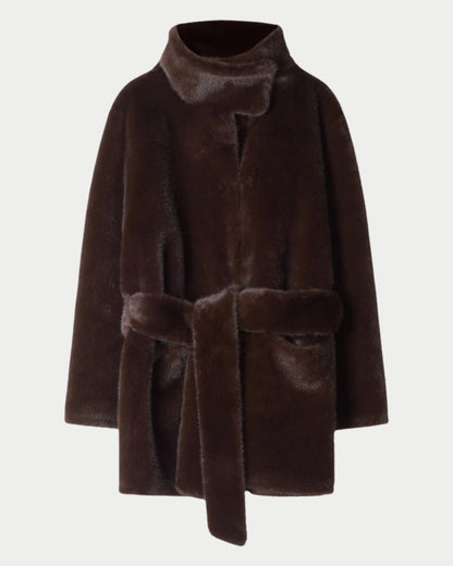 Giacca sartoriale in eco-fur