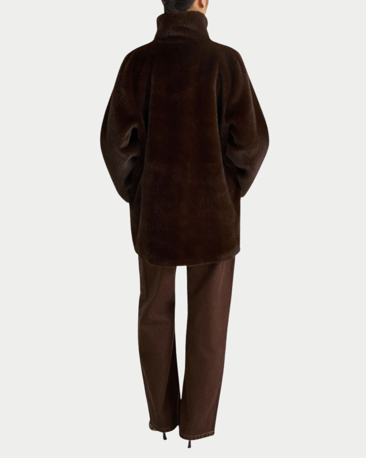 Giacca sartoriale in eco-fur