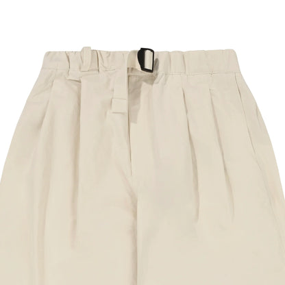 Two-tuck wide unisex trousers