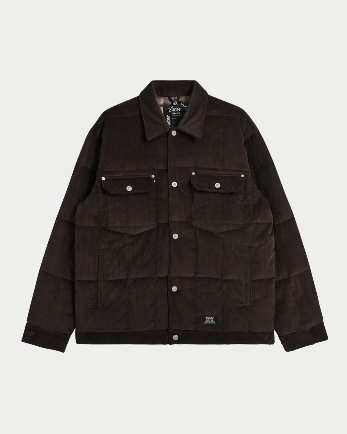 Gefütterte Cord-Trucker-Jacke