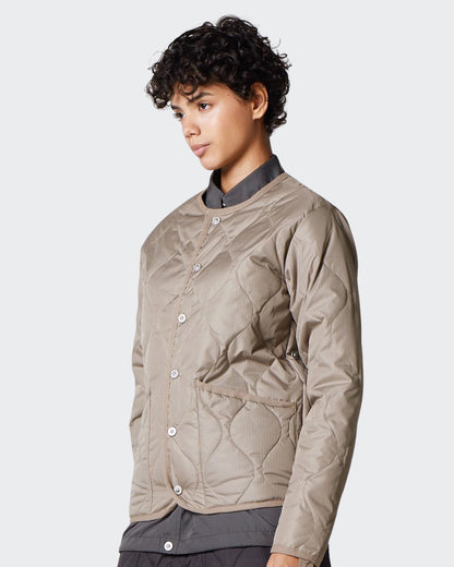 Giacca imbottita unisex con girocollo