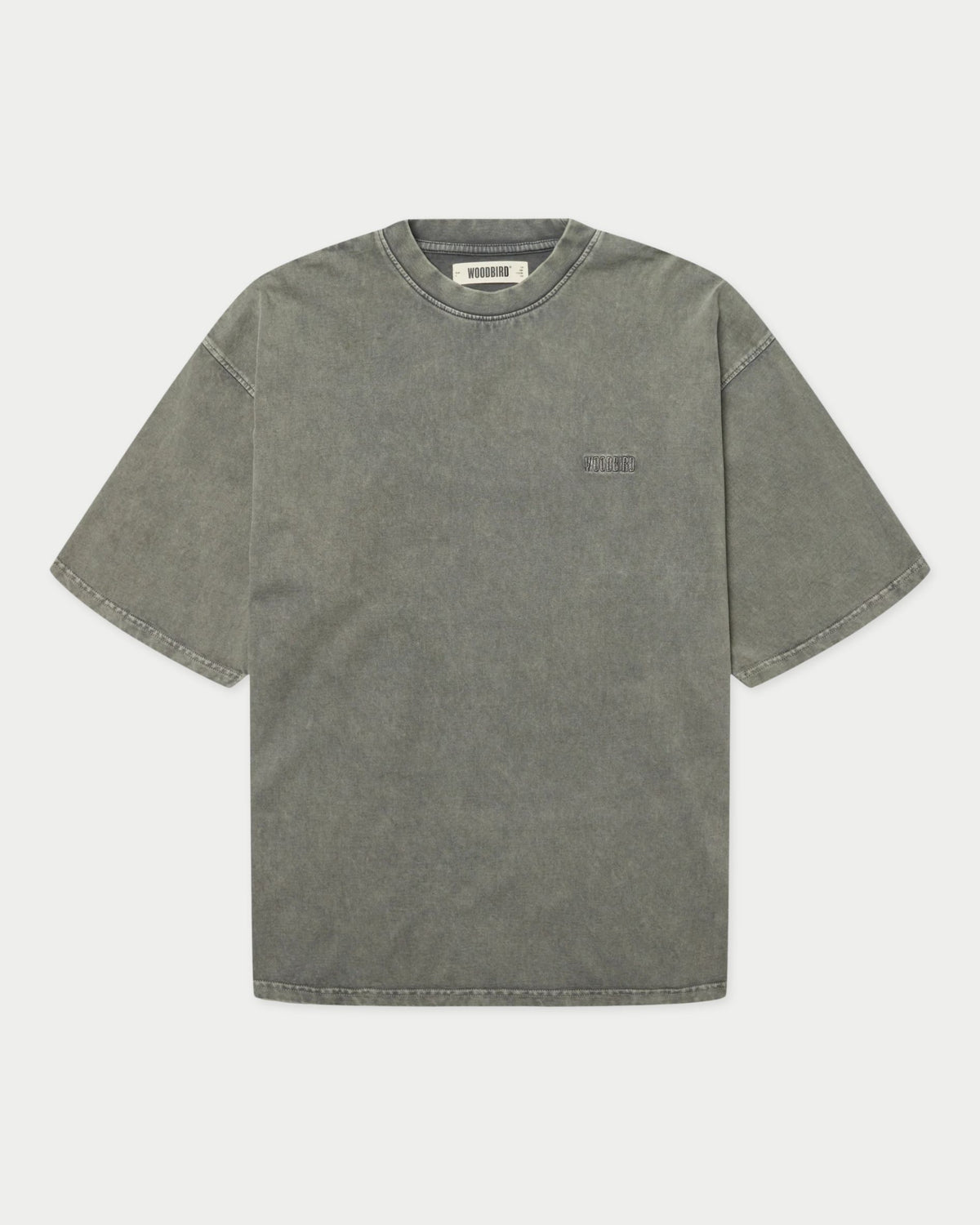 Washed-finish T-shirt with tonal hues