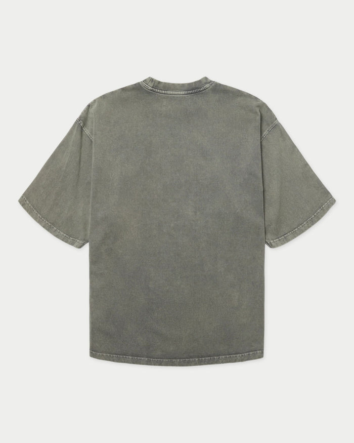 Washed-finish T-shirt with tonal hues
