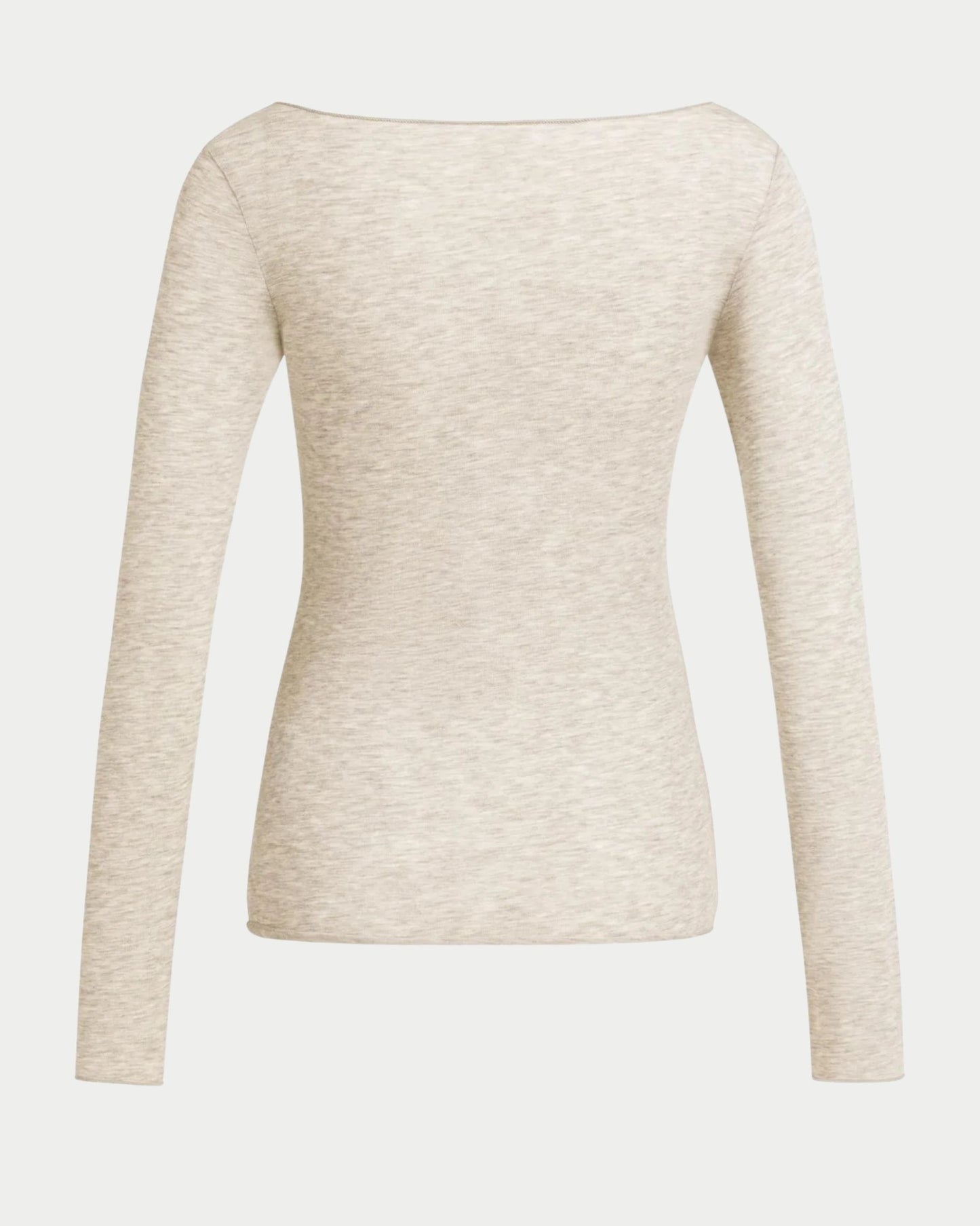 Maglia a maniche lunghe con scollo rotondo