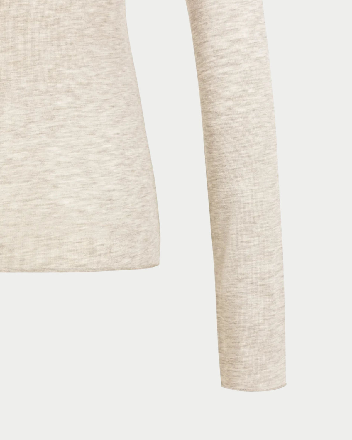 Maglia a maniche lunghe con scollo rotondo