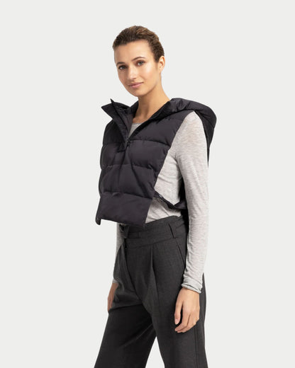 Gilet sottogiacca imbottito in nylon