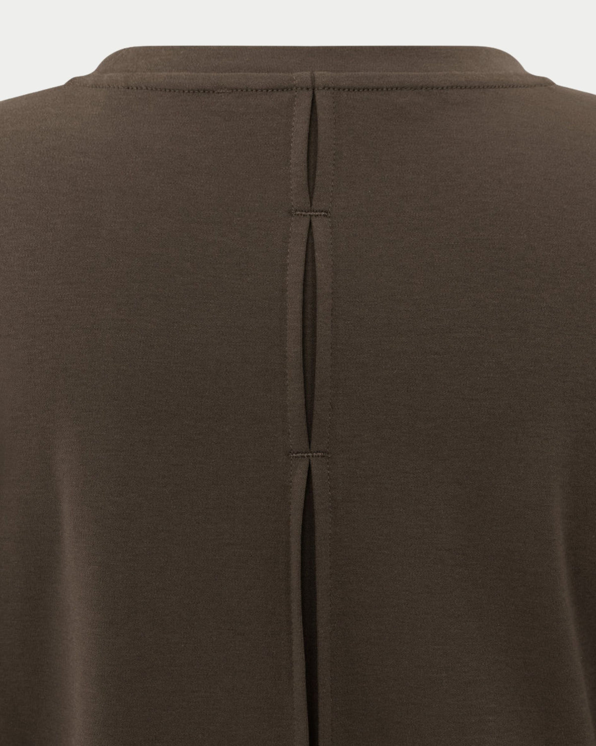 Maglia in jersey a maniche lunghe con polsini intrecciati