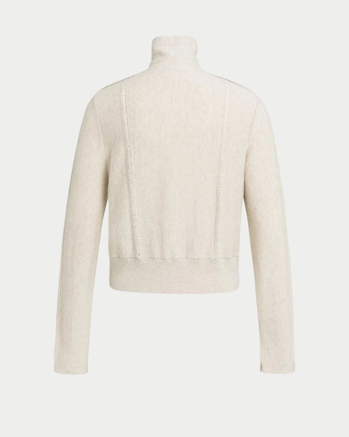 Cardigan a maniche lunghe in maglia
