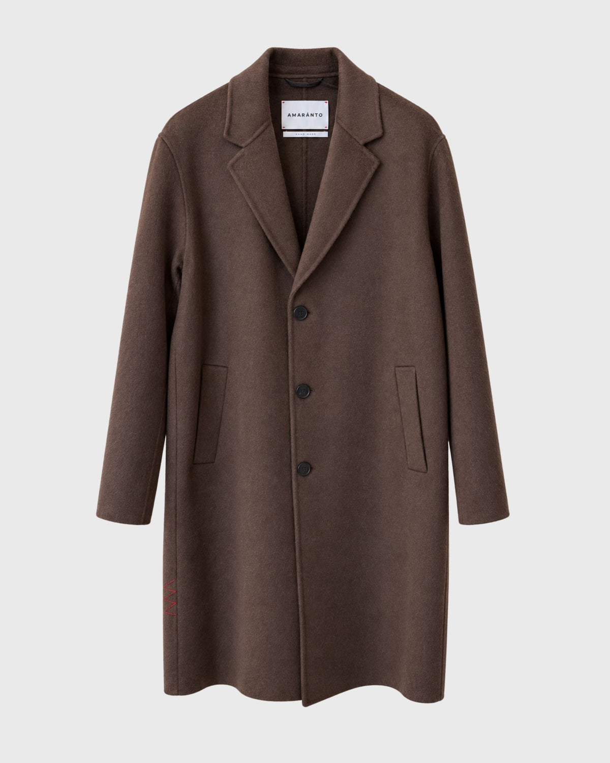 Wool and cashmere coat