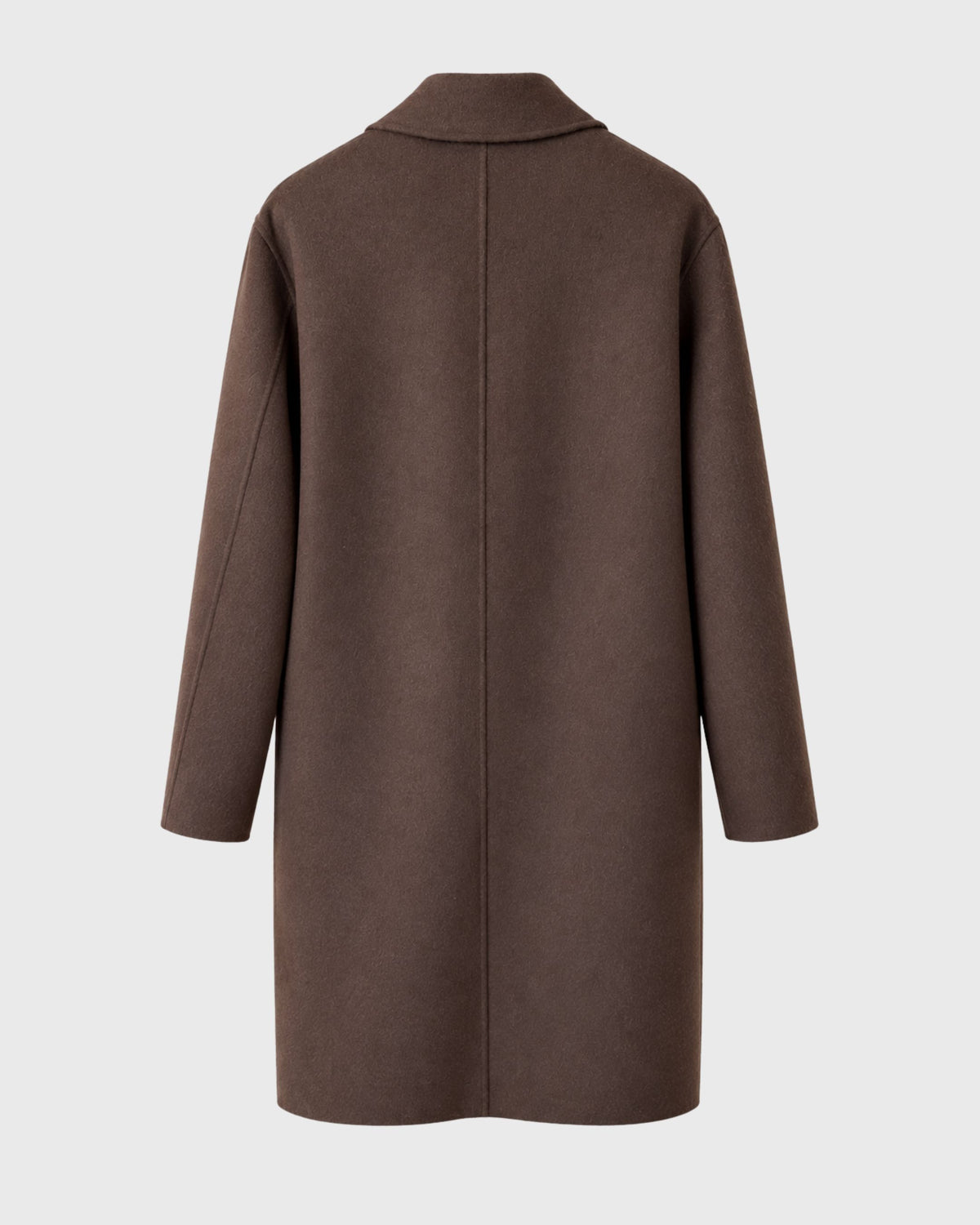 Wool and cashmere coat