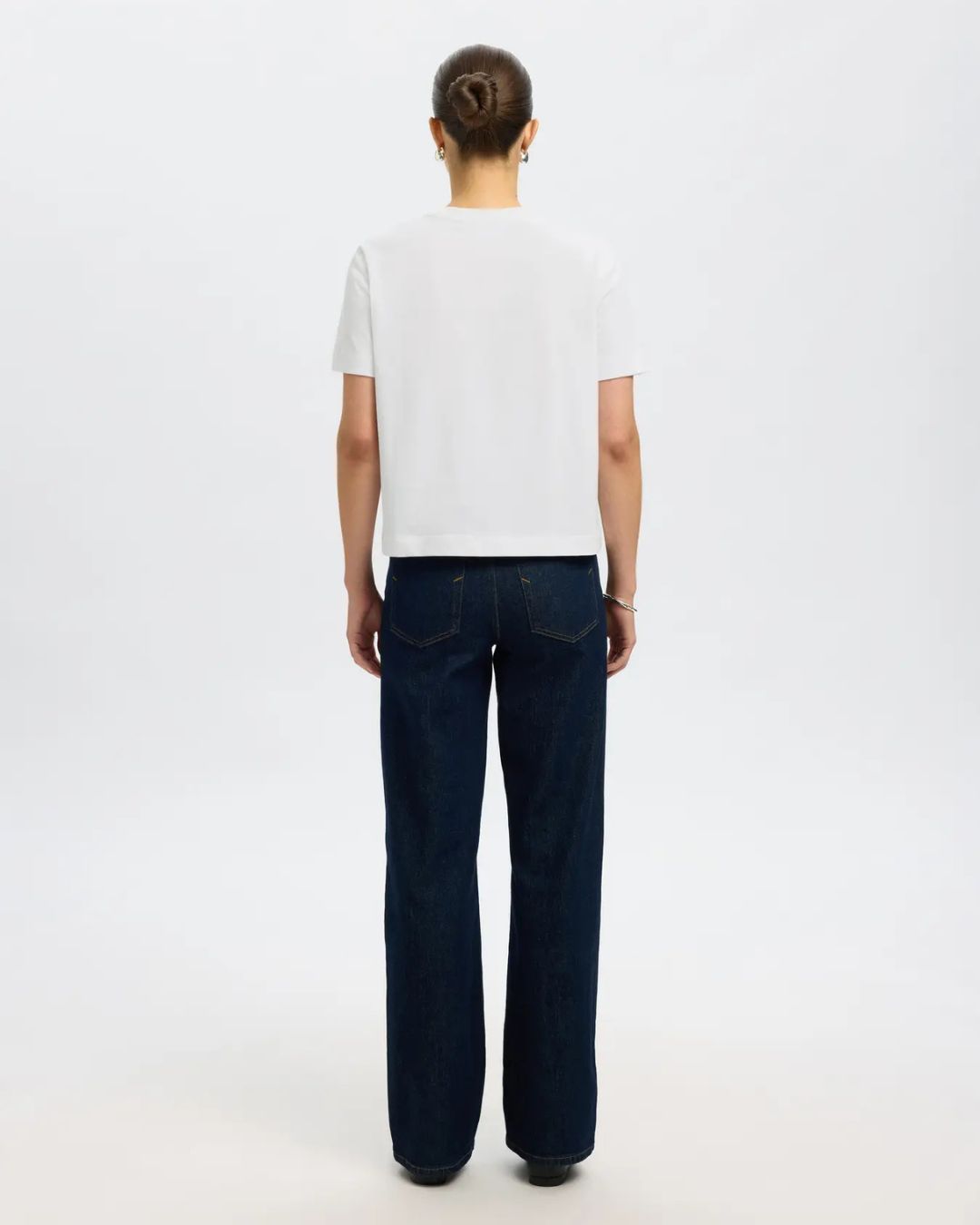 T-shirt Boxy Fit Essential in Cotone