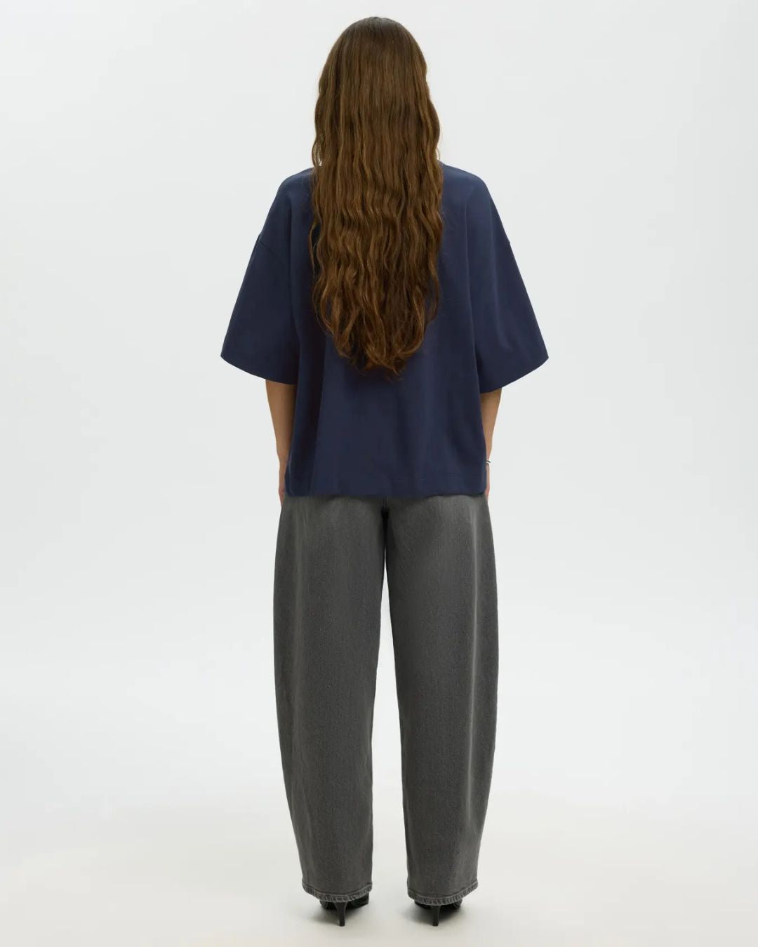 T-shirt Oversized con Maniche 2/4