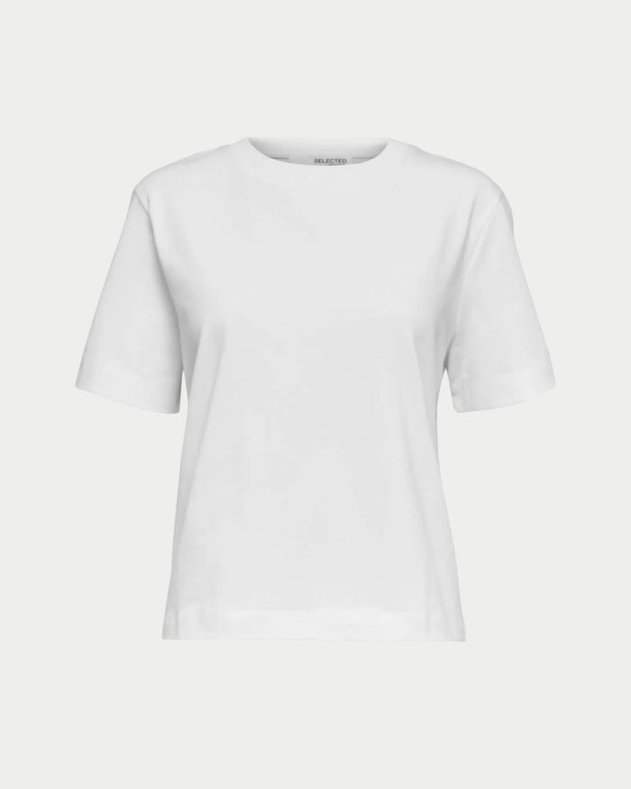 T-shirt Boxy Fit Essential in Cotone