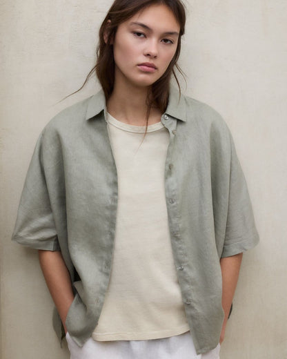 Camicia Melania in lino