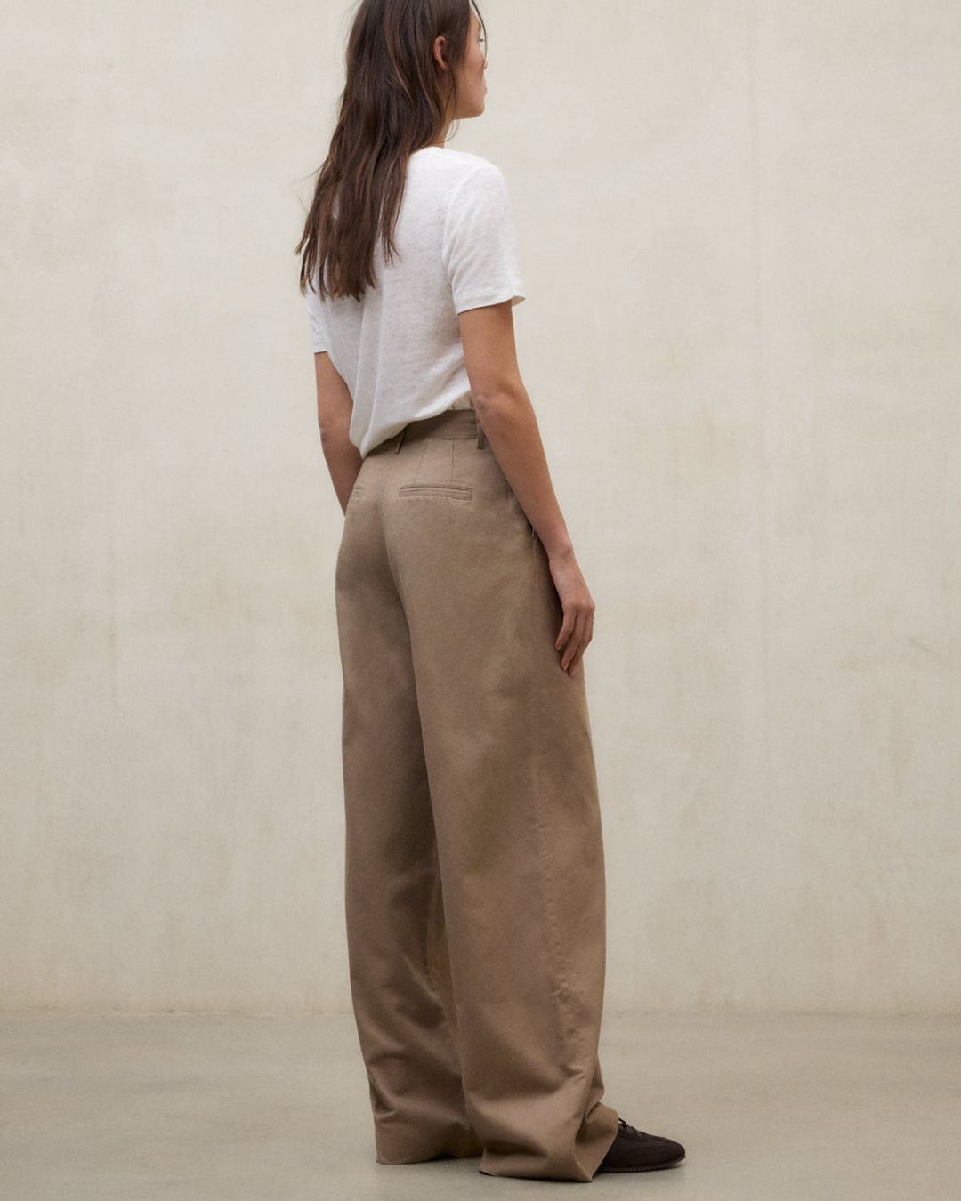 Basic t-shirt in lino