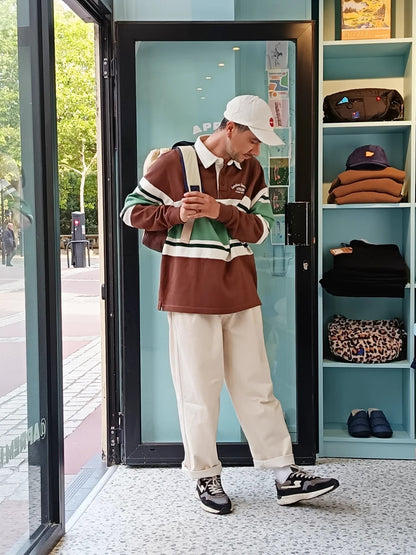 Pants, weite Passform, zweifache Bundfalte