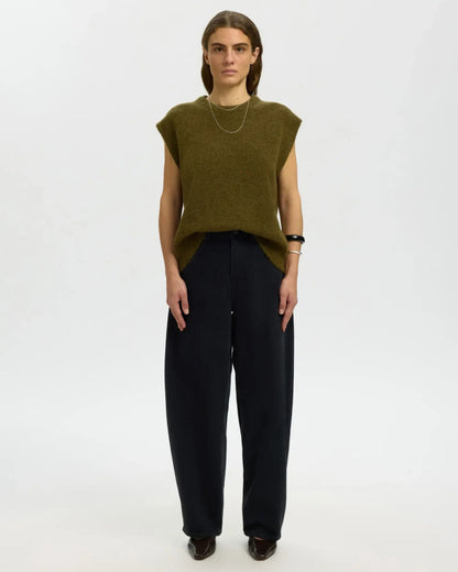 Gilet in maglia relaxed fit