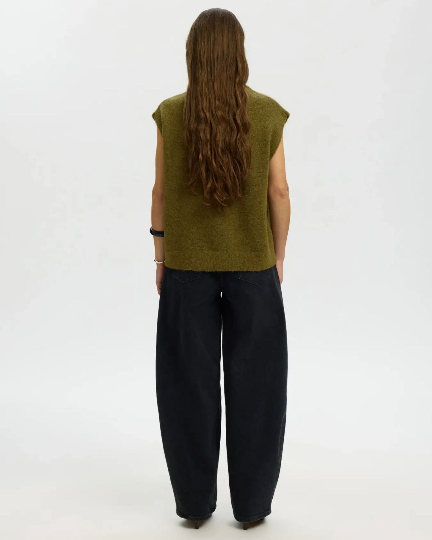 Gilet in maglia relaxed fit