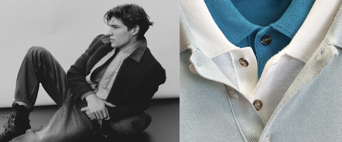 Abbigliamento uomo stile moderno e contemporary