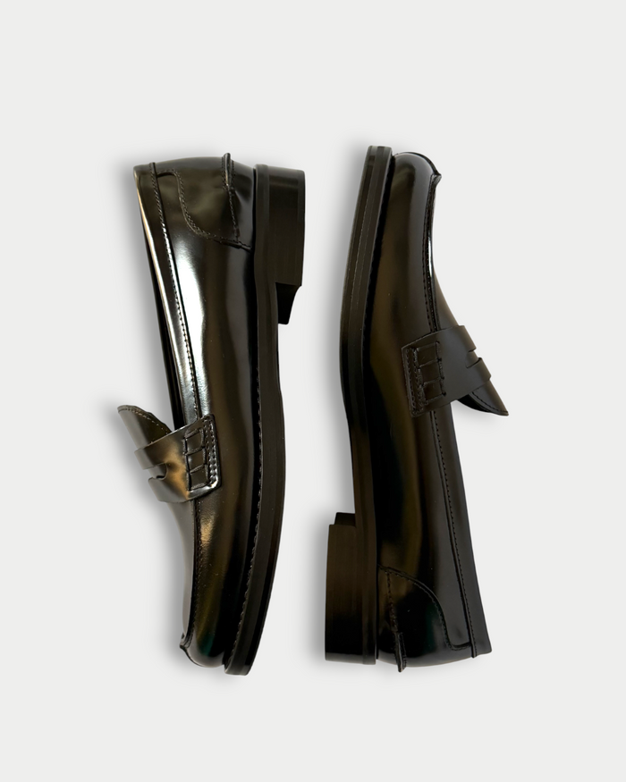 Mocassino pelle spazzolata