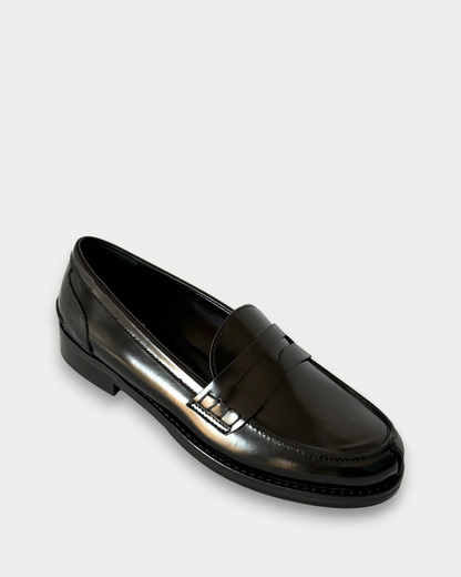 Mocassino pelle spazzolata