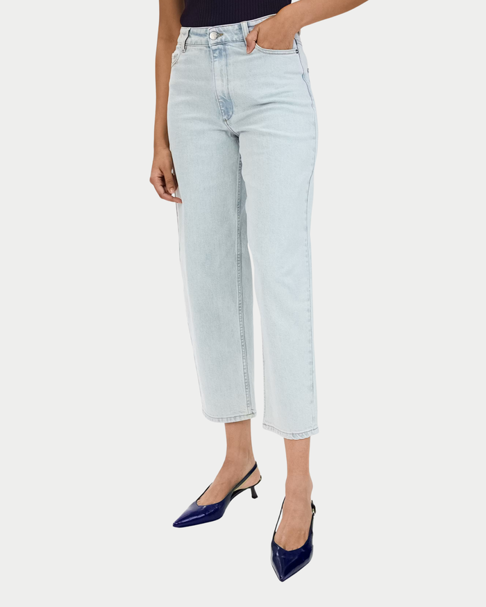 Jeans Petra Cropped a Vita Alta